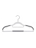 Вешалка-плечики для одежды Ridberg Basic пластиковые со вставками 10 шт (White) купить в интернет-магазине icover