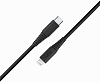 Кабель для iPod, iPhone, iPad Zikko Lightning/USB-C CL-150R 1.5m (Black) купить в интернет-магазине icover
