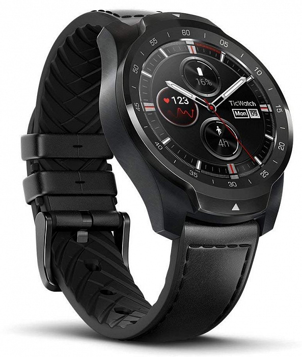 Умные часы Ticwatch Pro (Black) купить в интернет-магазине icover