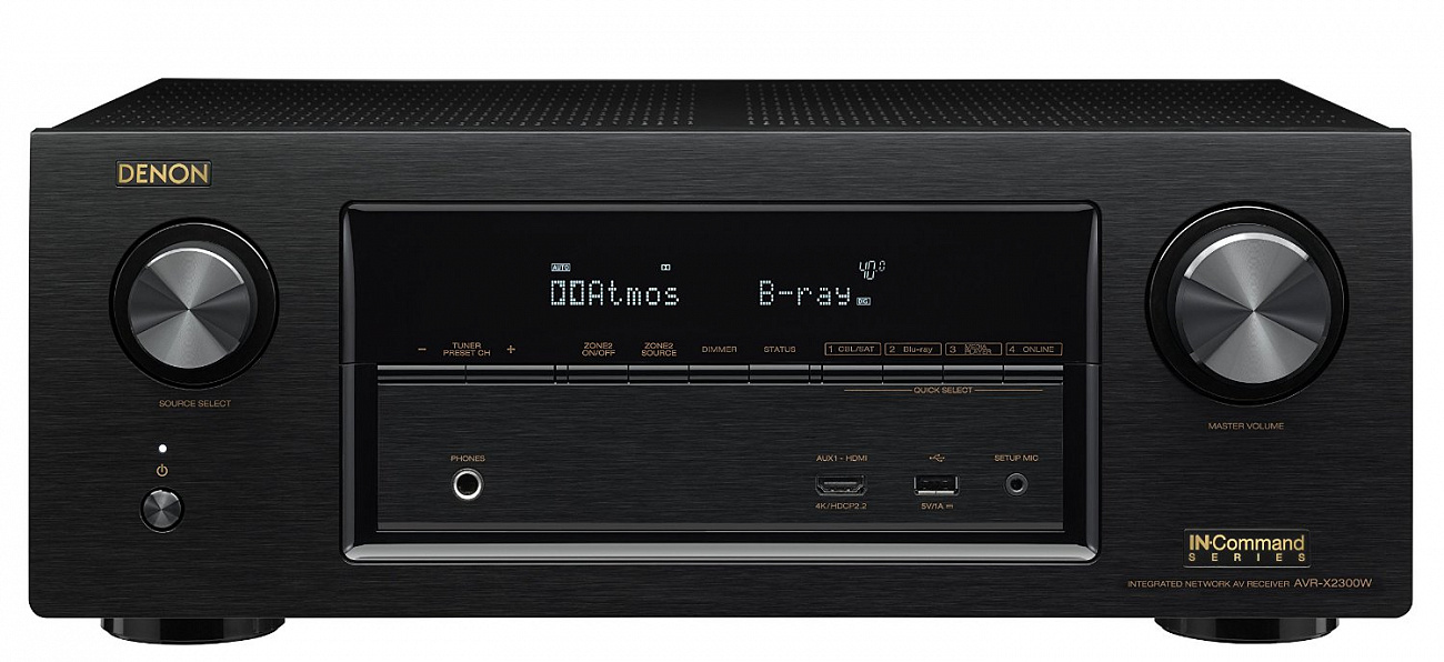 Denon AVR-X2300W - AV-ресивер (Black) купить в интернет-магазине icover