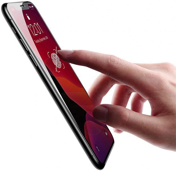Защитное стекло Baseus 0.23mm Curved-screen Tempered (SGAPIPH61-APE01) для iPhone XR/11 (2 шт.)(Black) купить в интернет-магазине icover