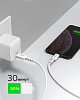 Кабель Anker PowerLine Select+ USB-C/Lightning MFI 1.8m A8618 (White) купить в интернет-магазине icover