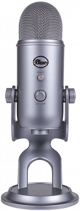 Конденсаторный микрофон Blue Microphones Yeti (Cool Grey) купить в интернет-магазине icover