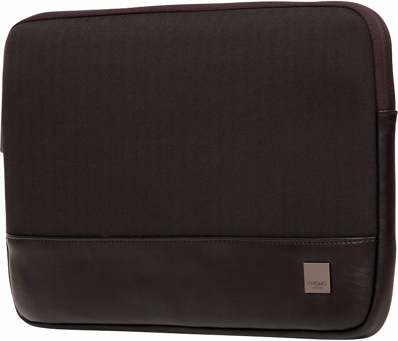 Чехол Knomo Herringbone (43-101-BLK) для ноутбука 13" (Black) купить в интернет-магазине icover