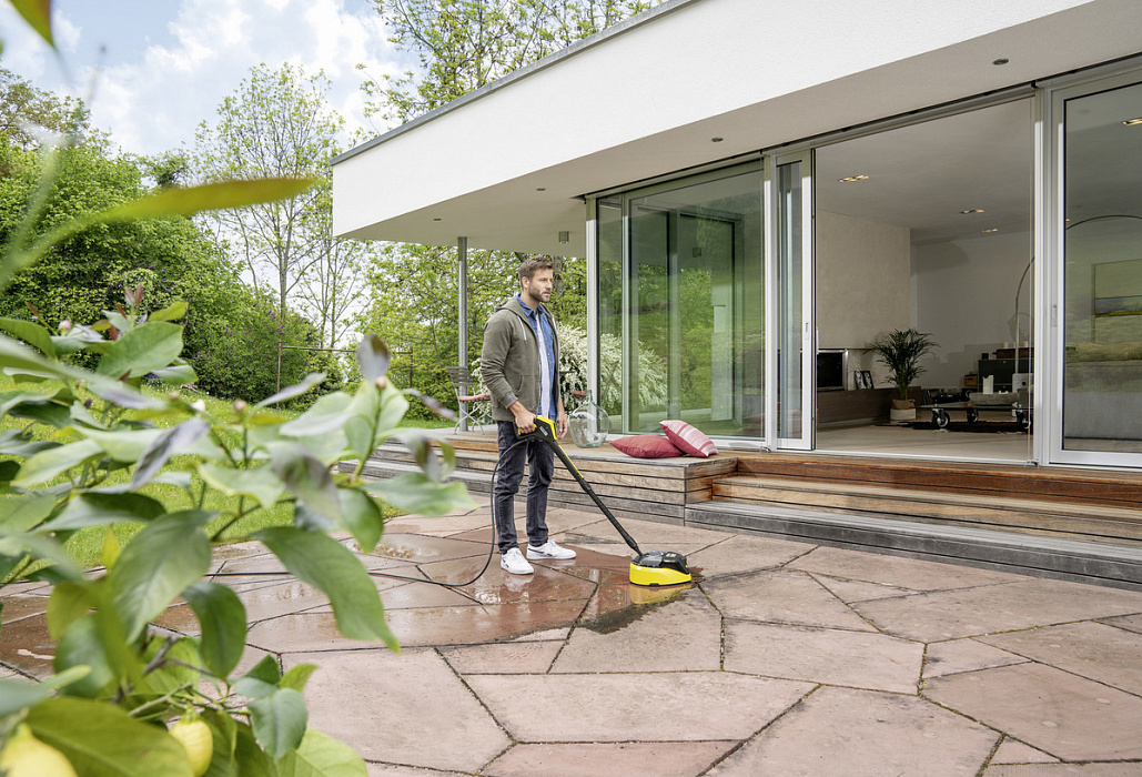 Насадка для плоских поверхностей Karcher T-Racer T 7 Plus для аппаратов высокого давления K4-K7 (2.644-074.0) купить в интернет-магазине icover