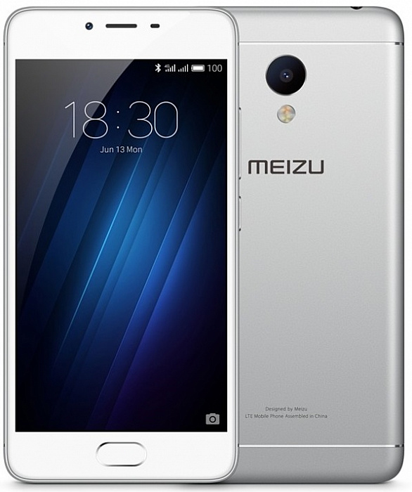 Смартфон Meizu M3S Mini 32GB LTE (Silver) купить в интернет-магазине icover