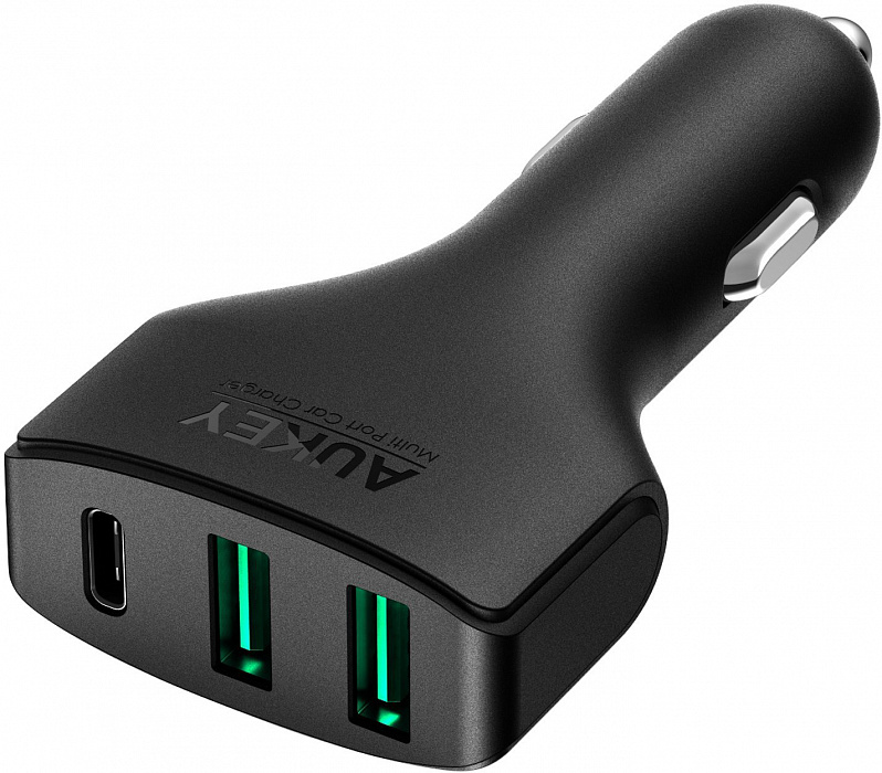 Автомобильное зарядное устройство Aukey CC-Y3 (Black) купить в интернет-магазине icover