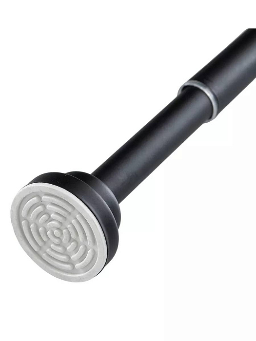 Карниз для ванной телескопический Ridberg 80 см (Black) купить в интернет-магазине icover