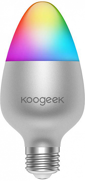 Умная лампа Koogeek Colors Wi-Fi Smart Light Bulb E27 для Apple Homekit (B07DLQQR54) купить в интернет-магазине icover