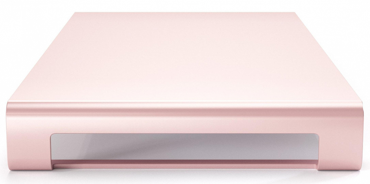 Подставка для монитора Satechi Universal Aluminum Unibody ST-ASMSR (Rose Gold) купить в интернет-магазине icover