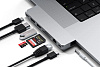 Хаб Satechi USB-C Pro Hub Max ST-UCPHMXS для MacBook Pro 2021 (Silver) купить в интернет-магазине icover