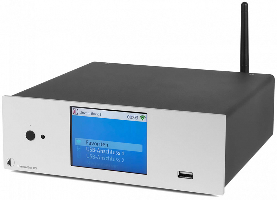 Pro-Ject Stream Box DSnet - сетевой проигрыватель (Silver) купить в интернет-магазине icover