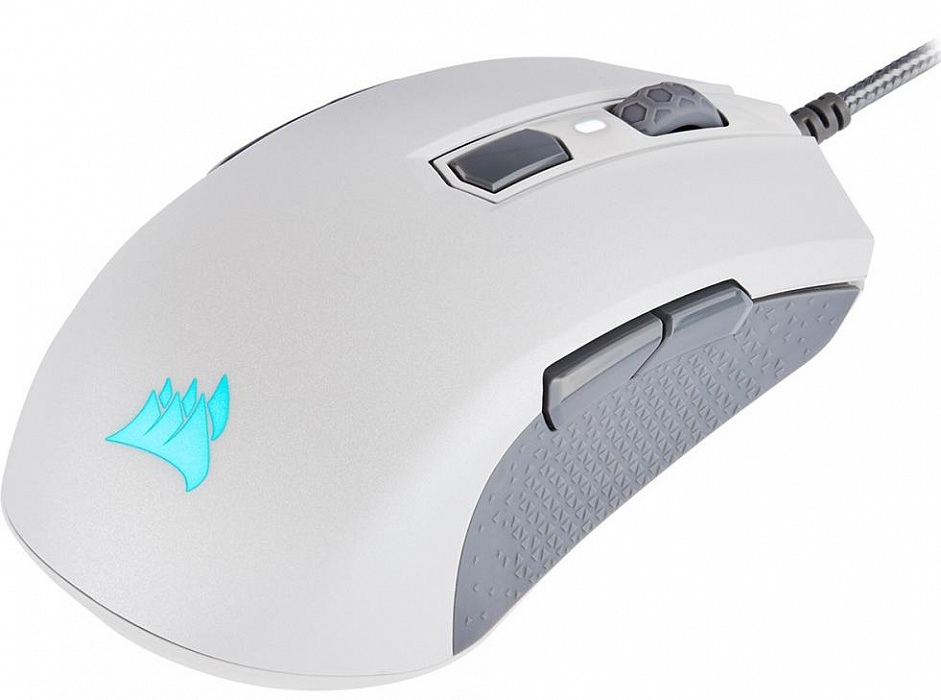 Игровая мышь Corsair Gaming Ambidextrous M55 RGB CH-9308111-EU (White) купить в интернет-магазине icover