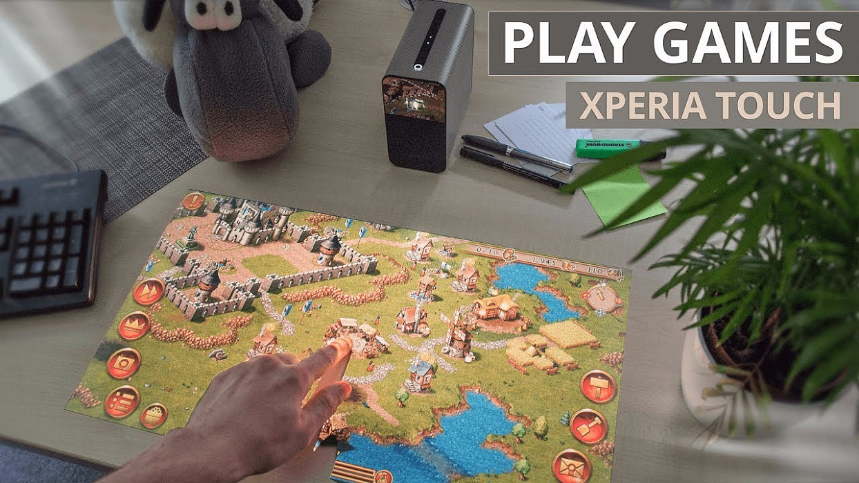 Портативный проектор Sony Xperia Touch G1109 (Gold) купить в интернет-магазине icover