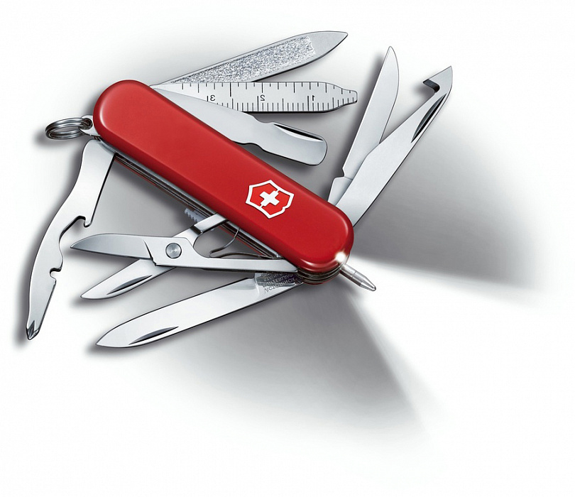 Victorinox Classic Midnight MiniChamp (0.6386) - нож-брелок (Red) купить в интернет-магазине icover