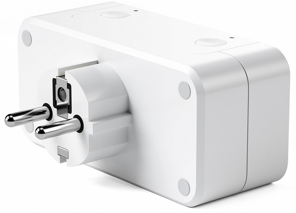 Умная розетка Satechi Dual Smart Outlet Apple HomeKit (ST-HK20AW-EU) купить в интернет-магазине icover