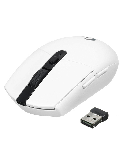 Мышь беспроводная Logitech G304 910-005295 (White) купить в интернет-магазине icover