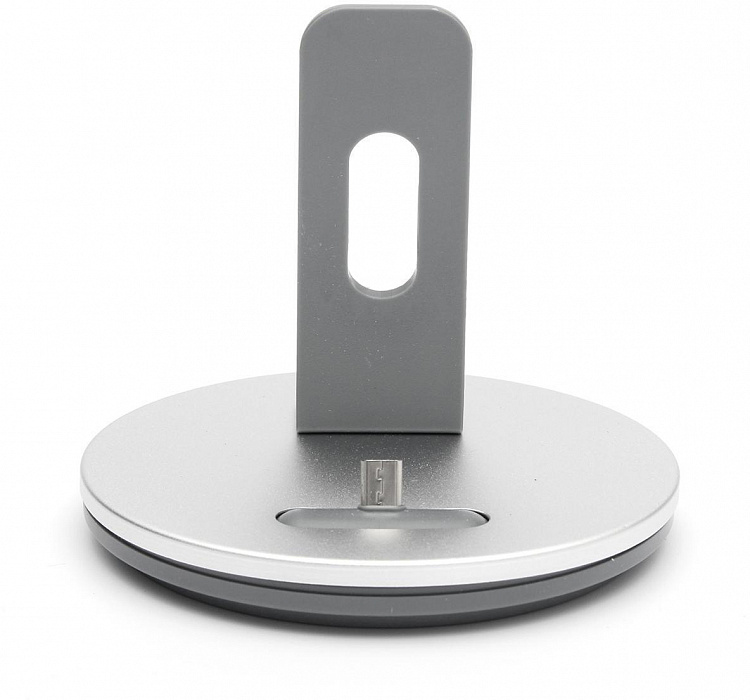 HOCO CW1 Mobile Charging Holder - док-станция microUSB (Silver) купить в интернет-магазине icover