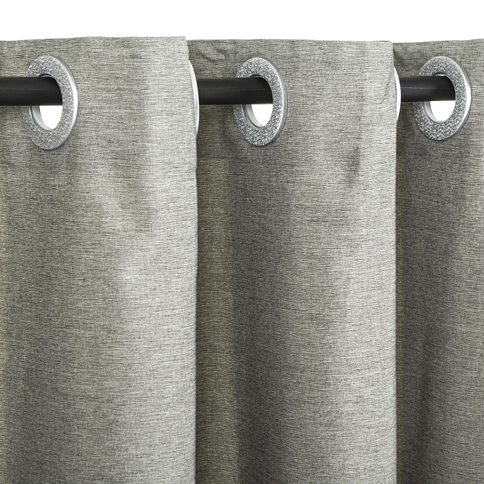 Штора для ванной комнаты Ridberg Linen 180x200 см (Grey) купить в интернет-магазине icover