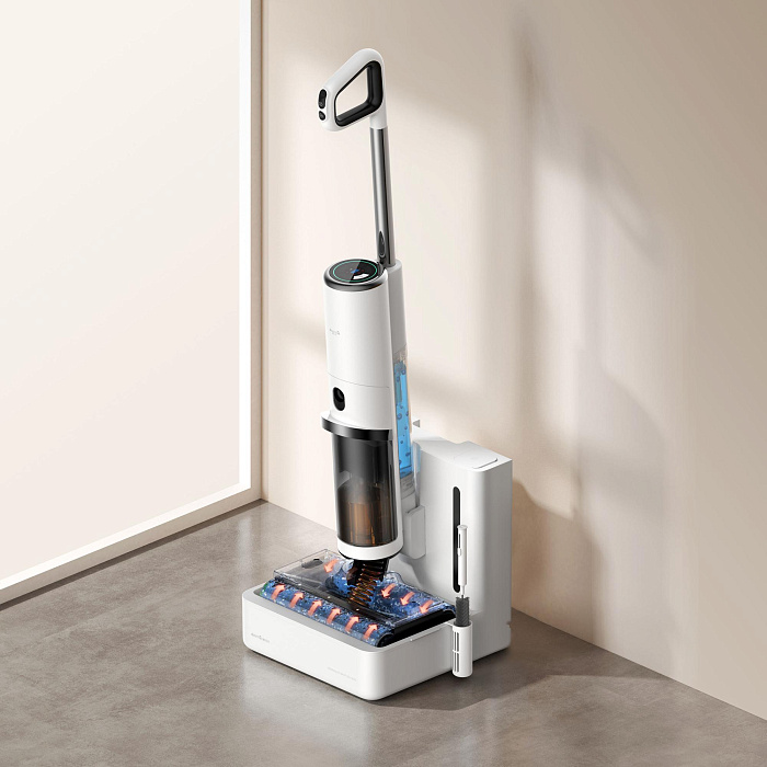 Моющий вертикальный пылесос Deerma DEM-VX910W (White) купить в интернет-магазине icover