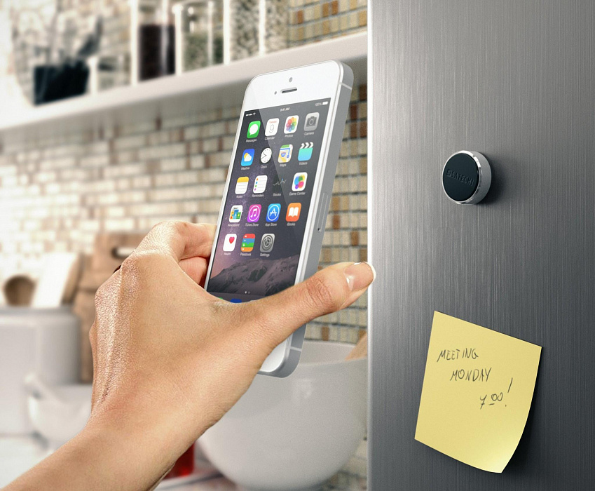 Держатель Satechi Aluminum Universal Magnet Mount ST-MSMS (Silver) купить в интернет-магазине icover