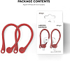 Держатель Elago Earhook (EAP-HOOKS) для наушников Apple AirPods (Red) купить в интернет-магазине icover