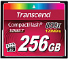 Карта памяти Transcend Compact Flash Premim 800x 256Gb TS256GCF800 (Red) купить в интернет-магазине icover