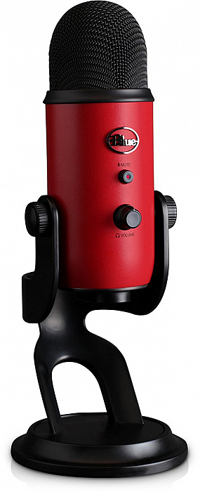 Конденсаторный микрофон Blue Microphones Yeti (Satin Red) купить в интернет-магазине icover
