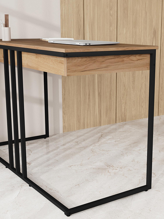 Стол письменный RIDBERG KENTUCKY (Oak/Black) купить в интернет-магазине icover