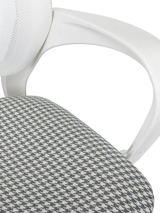 Кресло офисное Domfy DK X-ROOM TW-15 сетка/ткань/пластик (Morris-1/White) купить в интернет-магазине icover
