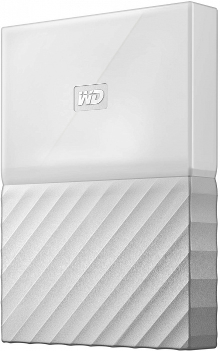 Внешний жесткий диск Western Digital My Passport 2.5" USB 3.0 2Tb HDD WDBLHR0020BWT-EEUE (White) купить в интернет-магазине icover