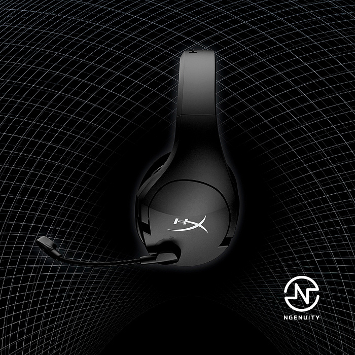 Беспроводная игровая гарнитура HyperX Cloud Stinger Core 7.1 HHSS1C-BA-BK/G (Black) купить в интернет-магазине icover