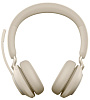 Гарнитура Jabra Evolve2 65 Link380c (26599-999-888) MS Stereo Stand (Beige) купить в интернет-магазине icover