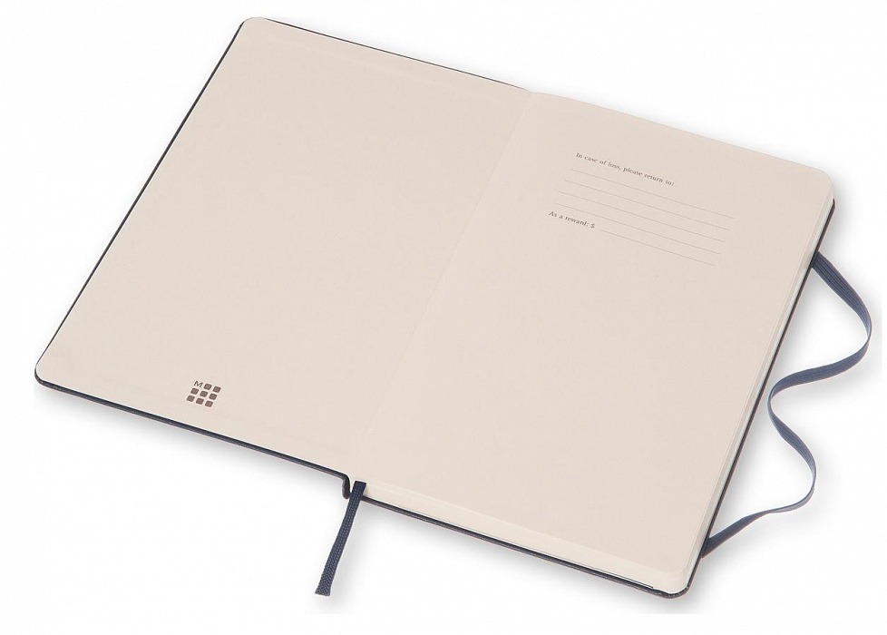 Блокнот 240 листов Moleskine (Blue) купить в интернет-магазине icover