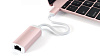 Адаптер Satechi Aluminium USB-C to Ethernet ST-TCENR (Rose Gold) купить в интернет-магазине icover