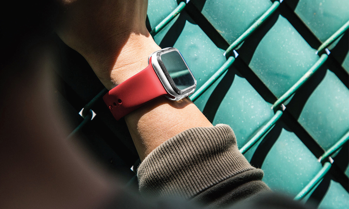 Чехол Uniq Garde (45MM-GARCLR) для Apple Watch 7 45 mm (Transparent) купить в интернет-магазине icover