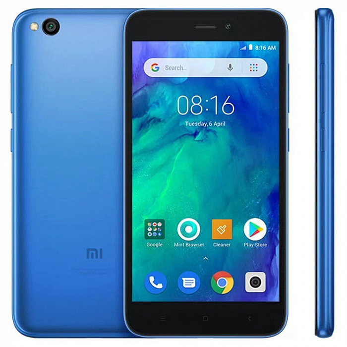 Смартфон Xiaomi Redmi Go 8Gb M1903C3GG (Blue) купить в интернет-магазине icover