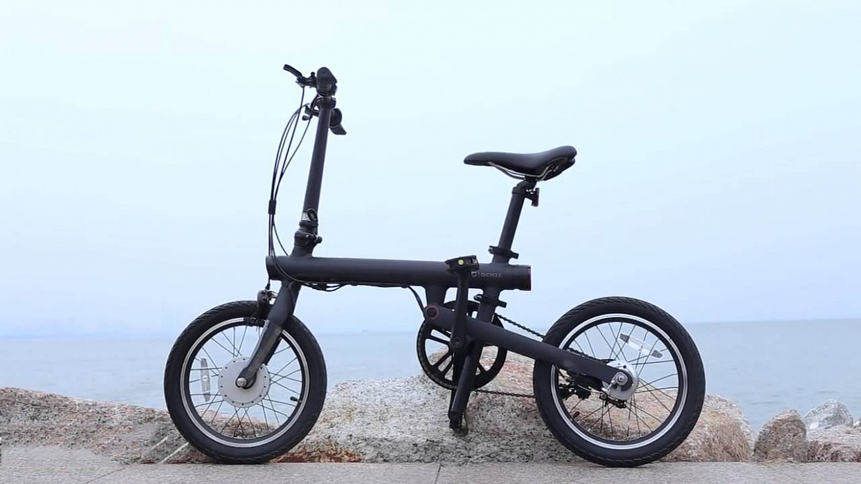 Электрический велосипед Xiaomi QiCycle (Black) купить в интернет-магазине icover