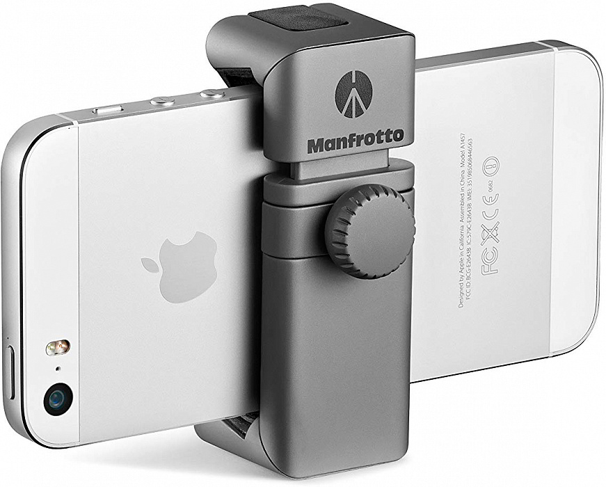 Универсальный держатель Manfrotto Twist Grip (MTWISTGRIP) для смартфона (Silver) купить в интернет-магазине icover