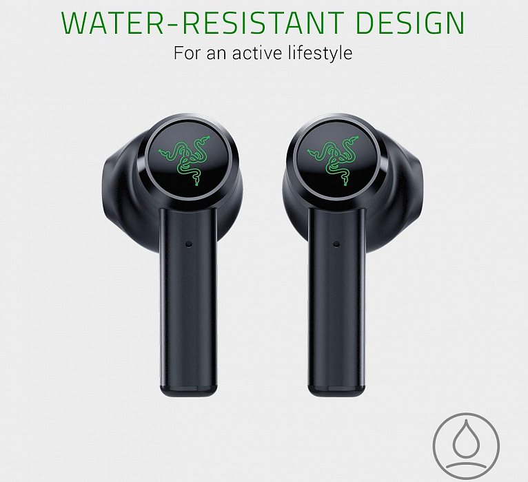 Беспроводные наушники Razer Hammerhead True Wireless RZ12-02970100-R3G1 (Black) купить в интернет-магазине icover