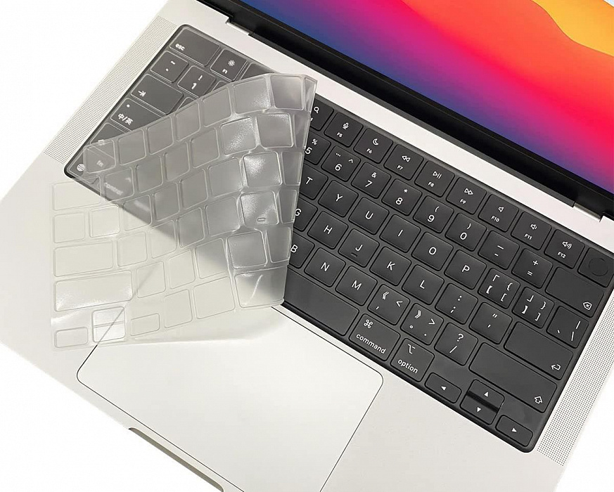 Накладка на клавиатуру iBlas Keyboard Protector для MacBook Pro 14'' 2021 (US) (Clear) купить в интернет-магазине icover