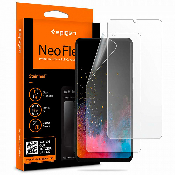 Комплект защитных пленок Spigen Film Neo Flex HD (L37FL25988) для Huawei P30 Pro (Clear) купить в интернет-магазине icover