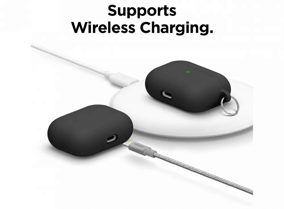 Чехол Elago Liquid Hang Case (EAPPRH-HANG-BK) для AirPods Pro (Black) купить в интернет-магазине icover