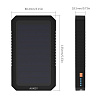Внешний аккумулятор Aukey Dual USB Port Solar Battery 12000mAh (Black) купить в интернет-магазине icover