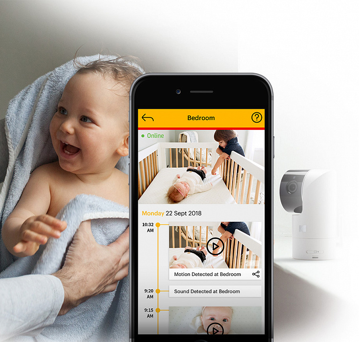 Видеоняня Kodak CHERISH C525 (White) купить в интернет-магазине icover