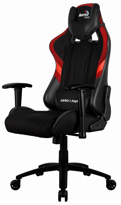 Игровое кресло Aerocool AERO 1 Alpha (Black/Red) купить в интернет-магазине icover