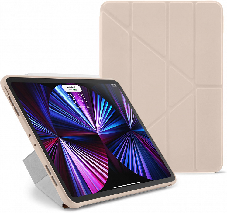 Чехол Pipetto Origami (P045-112-T) для iPad Pro 11" 2018-2021 (Pink) купить в интернет-магазине icover