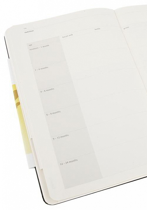 Moleskine Passion Baby Journal Large (PHBA3A) - блокнот в линейку (Black) купить в интернет-магазине icover