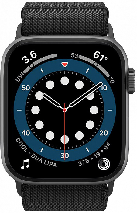 Ремешок Spigen Lite Fit (AMP02286) для Apple Watch 42/44 mm (Black) купить в интернет-магазине icover