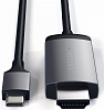 Кабель Satechi Aluminium Type-C to HDMI ST-CHDMIM (Space Gray) купить в интернет-магазине icover